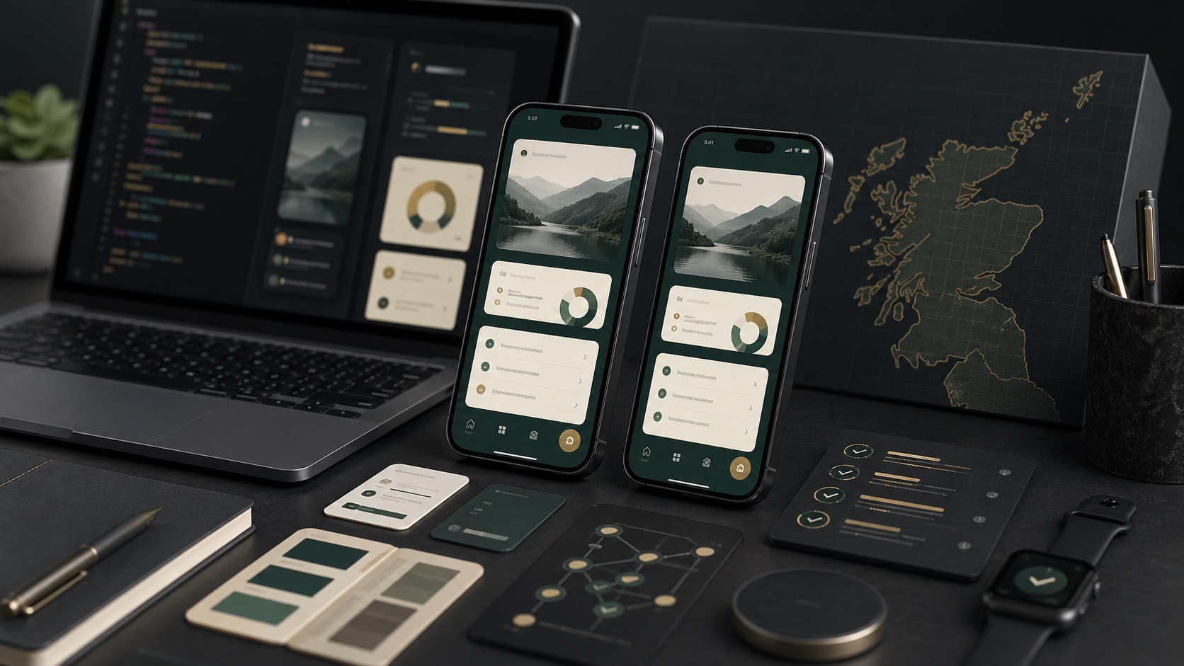 iOS and Android app development Scotland by a mobile app developer Edinburgh businesses can contact